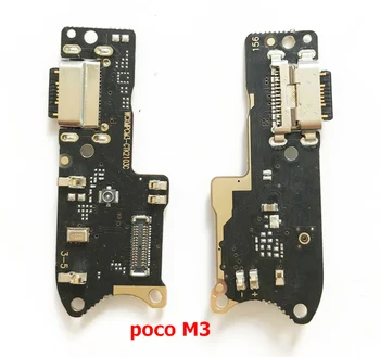 10Pcs Polnilnik USB Polnjenje Dock Priključek Flex Kabel Za Xiaomi Mi 8 Se 10T 10 A1 A2 A3 Lite 11 Pro POCO M3 F3 X3