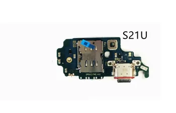 1Pcs Za Samsung Galaxy S21 Ultra G998U G998F G998N Polnilnik USB Polnjenje Vrata Traku Flex Kabel USB Dock Priključek Odbor