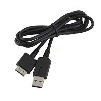 200pcs/veliko 120 cm 2 v 1 Polnilnik USB Kabel za Polnjenje Prenos Podatkov Sinhronizacija Kabel Skladu Napajalnik Za Sony PS Vita PSV 1000