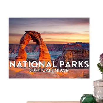 2024 Nacionalni Park Temelj Stenski Koledar Lepa Panoramska Mesečna Stenski Koledar Stenski Koledar Z Lepimi Scensko Fotografije