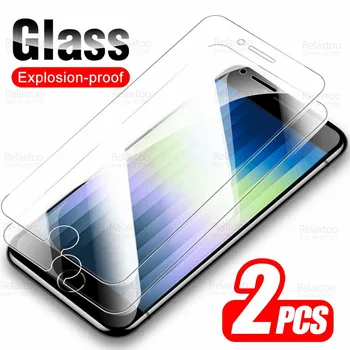 2Pcs Kaljeno Steklo Za Iphone SE 3 2022 Zaščitno Steklo Na Za IPhoneSE 3. Aifon SE3 SE2022 Screen Protector Varnost Filmov