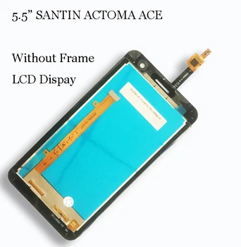 5.5 palčni lcd zaslon za SANTIN ACTOMA ACE Zaslon LCD Z, zaslon na Dotik, Digitizier Sestavljanje delov Dodatne opreme