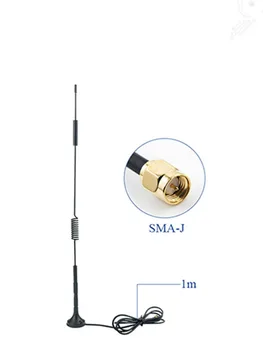 915MHz 868MHz 900MHz Lora Antena z Magnetno Bazo Visok Dobiček Omni Antene z SMA Moški TX900-XPL-100 Zraka