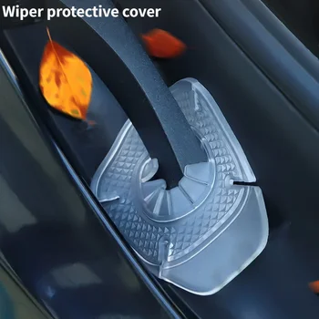 Avto metlice luknjo zaščitni pokrov, brisanje prahu kritje, brisalec varstvo, leaf zaščito, silikonsko blazinico zaščitni pokrov