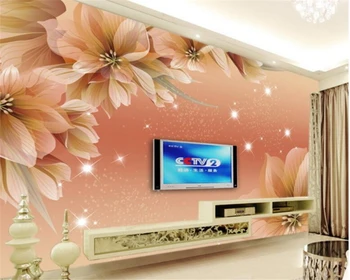 beibehang de papel parede Modni dom notranje opreme ozadje sanje cvetje cvetje TV ozadju stene 3d ozadje