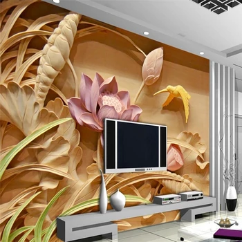 beibehang po Meri 3d zidana tapete za stene Evropskega slikarstva stereoskopski olajšave jade dnevna soba, TV ozadje fotografijo stene papirja