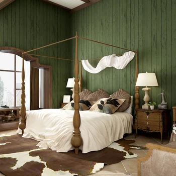 beibehang visoke kakovosti mediteranskem slogu navpične črte retro modra nostalgično lesa, spalnica, dnevna soba netkane ozadje