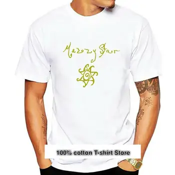 Camiseta con estampado brillante de Mazzy Star Ona Visi, camisa reimpresa, 1992