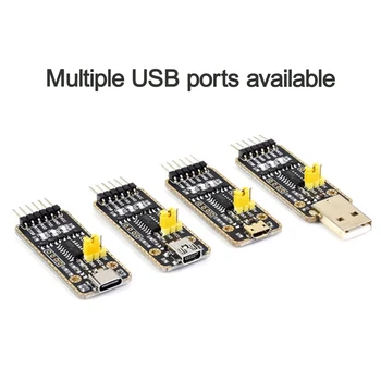 CH343G USB Na UART/TTL Serijska Komunikacija Modul Micro USB / Mini USB / Tip-A Tip-C Konektorji Visoko Baudna Hitrost Prenosa