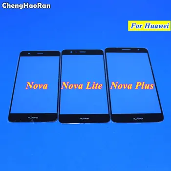 ChengHaoRan Za Huawei Nova/ Nova Plus/ Nova Lite LCD Zaslon Zunanji Steklo Objektiv Zamenjava zaslona na Dotik Stekla, Pokrov Objektiva