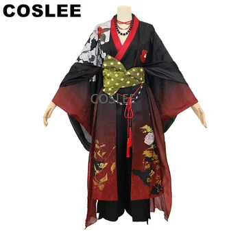 COSLEE Vtuber NIJISANJI SL Vox Ukradejo Cosplay Kostum Kimono Enotno Halloween Carnival Stranka Obleko 