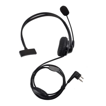 Dvosmerni Radijski Slušalka 2 Pin Režijske Slušalke z PG Boom Mic za Motorola CP040 CP200 GP300 CLS1410 XT420 XT460