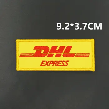 Express Podjetje Logo Vezenega Obliži z Varnostno Kljuko