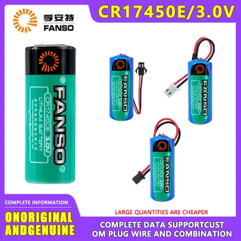 FANSO CR17450E Inteligentni Vode Merilnik Baterije 3V merilec pretoka, RAM Pomnilnika PLC Programiranje Baterije CR8.LHC