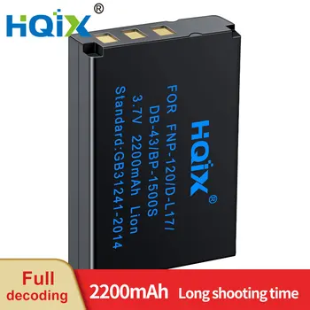 HQIX za Aigo H100 AHD -S2t Fotoaparat NP-120/B Polnilnik Baterije