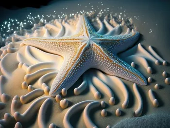 JMINE Div 5D Zvezda Morja Plaža, Polno Diamond Slikarstvo navzkrižno šiv kompleti za scensko umetnost 3D barve z diamanti