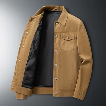 JSNLJS6911Corduroy jakno za moške 2023 jeseni novo ohlapno korejska različica preprost 100 top trend oblačila za moške