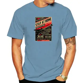 Karantene Socialne Oddaljujejo Festival 2020 T Shirt Smešno Darilo Bivanje Doma Razredi Dropship T-shirt
