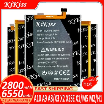 KiKiss Baterija Za AGM A10 A8 A9 A 10 9 8/X3 X2 X2SE X1 X 3 X 2 X 1/M5 M2 M 5 M 2/H1 H 1 Batterij + Progi ŠT.
