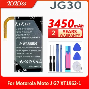 KiKiss JG30 Pametni Mobilni Telefon 3450mAh Telefon Baterija Za Motorola Moto J G7 XT1962-1 Baterij
