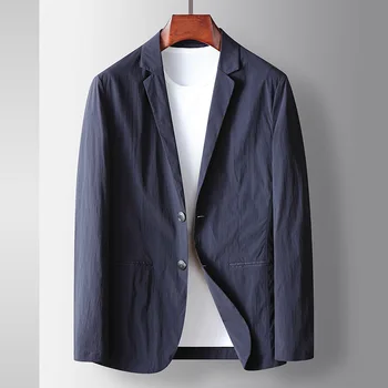 Lin3381-High-end volne za moške v dvojno zapenjanje obleko
