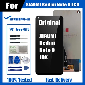 M2003J15SC M2003J15SG M2003J15SS Original Display Za Xiaomi Redmi Opomba 9 LCD Zaslon Računalnike Zbora Za Redmi 10X 4G Zaslon