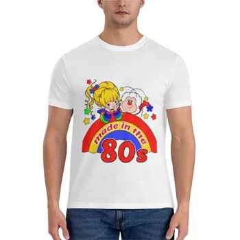 Mavrica brite - v 80. letih Bistveno T-Shirt Moški t-shirt mens visok majice s kratkimi rokavi moški velik in visok t srajce vintage oblačila