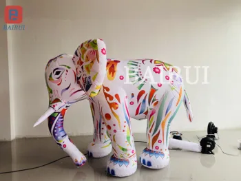 Napihljivi Slon Zraka Model Vijolično dolgo nosom slon emporium okrašena bar vzdušje rekviziti