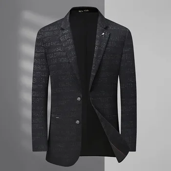 Nov Prihod Moda Suepr Veliki Jesen Poslovni Moški eni Zahodni Business Casual Obleko Plus Velikost XL, 2XL 3XL 4XL 5XL 6XL 7XL