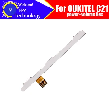 OUKITEL C21 Strani Gumb Flex Kabel 100% Prvotne Power + Volume Gumb FPC Žice Flex Kabel za popravilo opreme za OUKITEL C21.