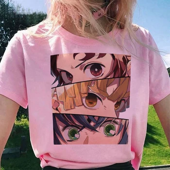 Prevelik T Srajce Anime Y2k Žensk T Shirt Tiskanje Japonski Grafični Kawaii Ulične Tshirt Harajuku Novo Grunge Vrhovi Oblačila