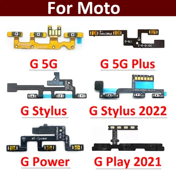 Prvotni Moči Na Off Strani Gumb za Glasnost Tipka Flex Kabel Za Motorola Moto G 5G Plus G Moči Pisalo 2022 Čisto 2021