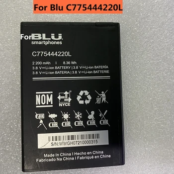 Resnično Visoke Kakovosti Baterija Za Blu C775444220L 2200mAh Mobilni Telefon Batteria