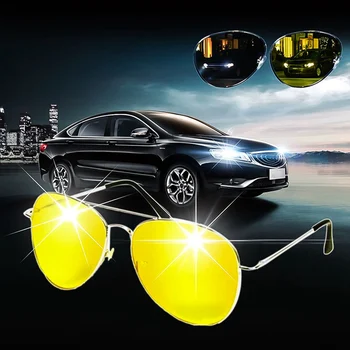 Sunglass, Kovinski Nočno Vizijo Očala Anti Glare Polarizer Voznika Nočno Vizijo Očala sončna Očala