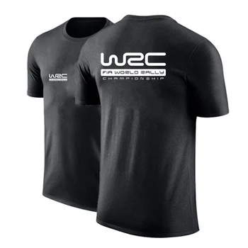 Svetovnem Reli Prvenstvu WRC Moške Novo Poletno Vroče Prodaje Natisni T-Majice Priložnostne O-Vratu, Kratka Sleeved Dihanje Modi Vrhovi