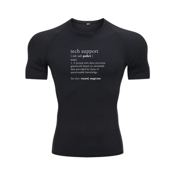 Tehnična Podpora Opredelitev Smešno Srčkan Računalnik Nerd Darilo T-Shirt Prevladujejo Moški Top Majice Kul Vrhovi Tees Bombaž Počitnice