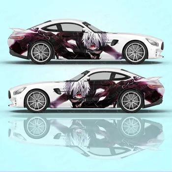 tokio ghoul avto strani zaviti nalepke pripomoček za večino vozil, nalepke, grafično anime avto nalepke