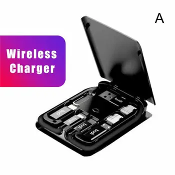 Univerzalna Večnamenska Podatkovni Kabel usb za Shranjevanje Smart polnilec Brezžični USB Škatla za Shranjevanje Škatle Adapter za Kartico C0D8