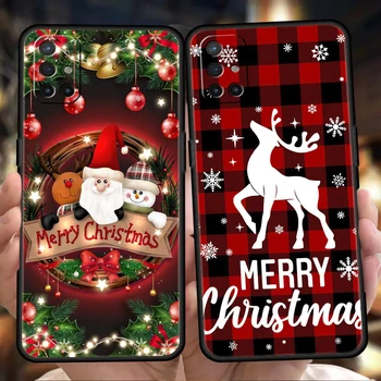 Vesel Božič Telefon Primeru Kritje za OnePlus 11 10R 10 9 8 7T 8T 7 Nord N100 N200 2T CE 2 Pro Plus 5G Silikonski Soft Shell Capas