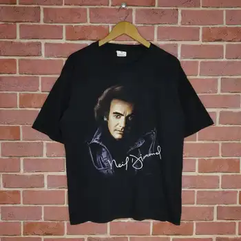 Vintage 90. letih Neil Diamond Koncertno Turnejo T-shirt