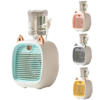 Voda klimatska Naprava, Ventilator, Mini Ventilator USB Ventilator, Namizni Turbo Spray Vlaženja Hladilnik