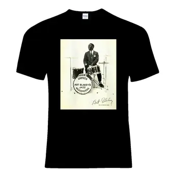 VROČE Art Blakey Ameriški Jazz Bobnar Black, T-shirt, Nova majica s kratkimi rokavi