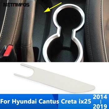 Za Hyundai Cantus Creta ix25 2014-2018 2019 iz Nerjavečega Jekla ročno zavoro Parkirna Zavora Traku Trim Notranja Oprema Avto Styling