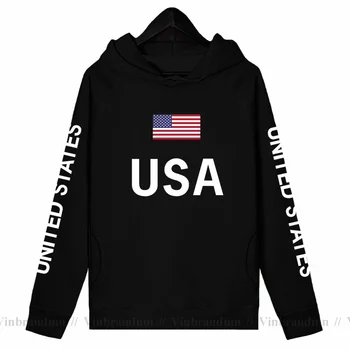 ZDA Združene države Amerike Hoodies, Mens Majica Najnovejši Modni Hip Hop Ulične Ameriški Dresov Trenirko Narod Zastavo ZDA